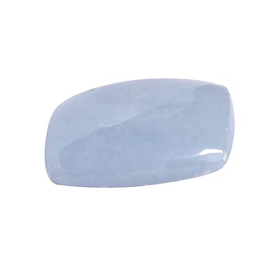 Mexican Angelite (Cush 16x12 mm) 5.68 ctw | Loose Gem | Loose Gemstones | Loose Stones | Jewelry Stones