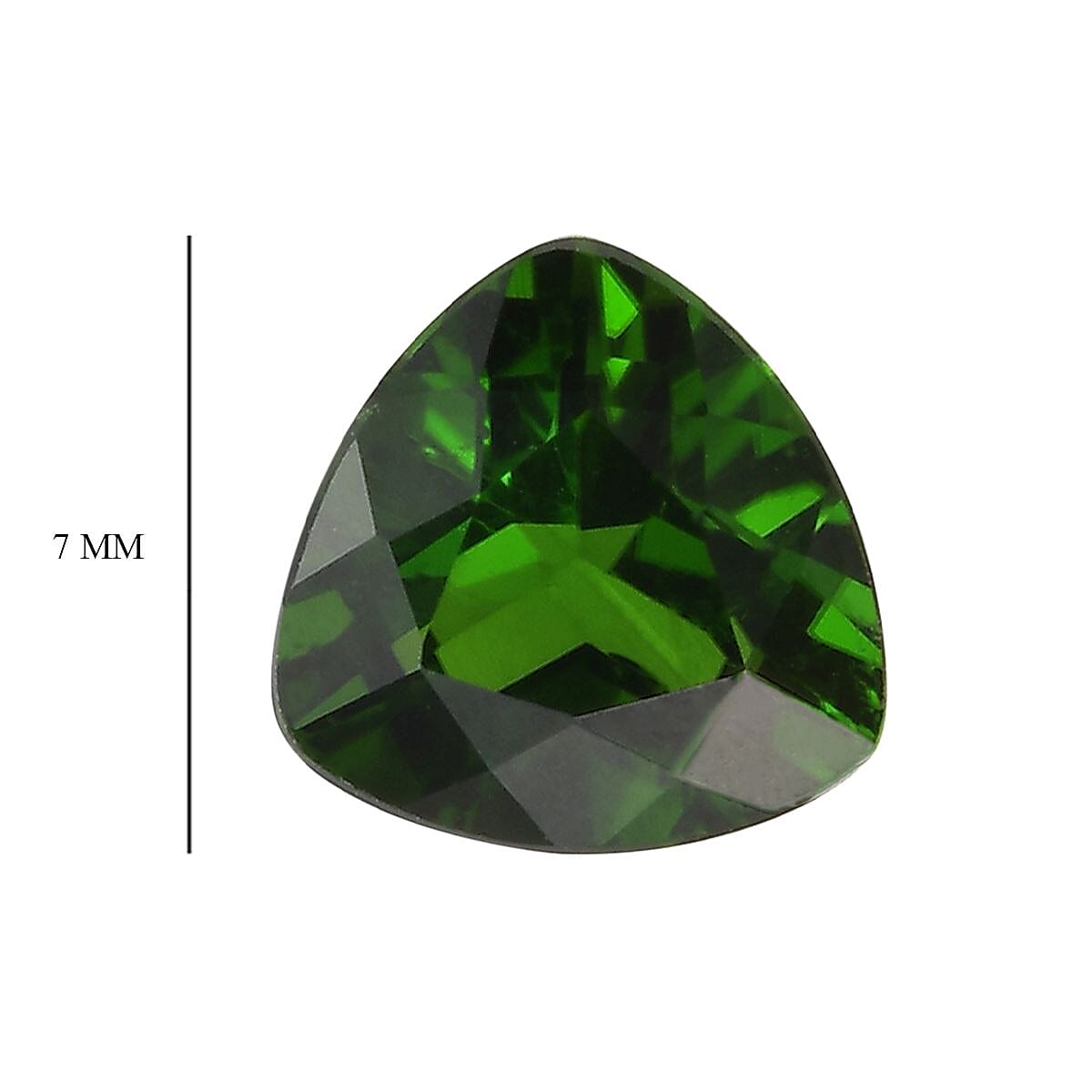 Chrome Diopside (Trl 7 mm) 1.16 ctw image number 3