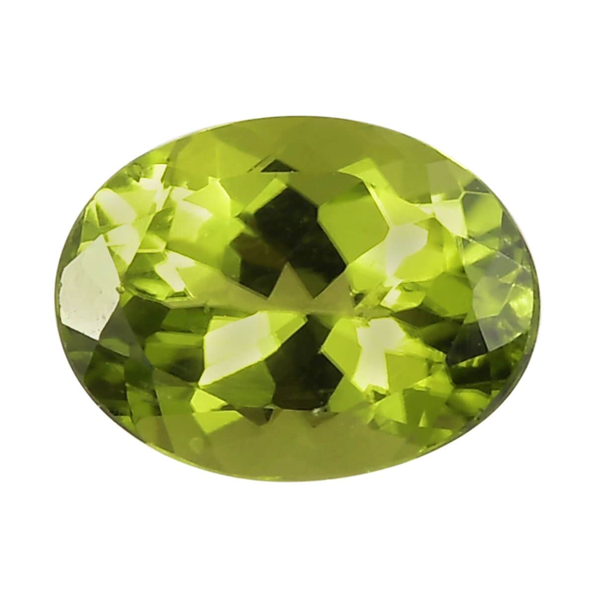 AA Peridot (Ovl 9x7 mm) 1.80 ctw | Loose Gem | Loose Gemstones | Loose Stones | Jewelry Stones image number 0