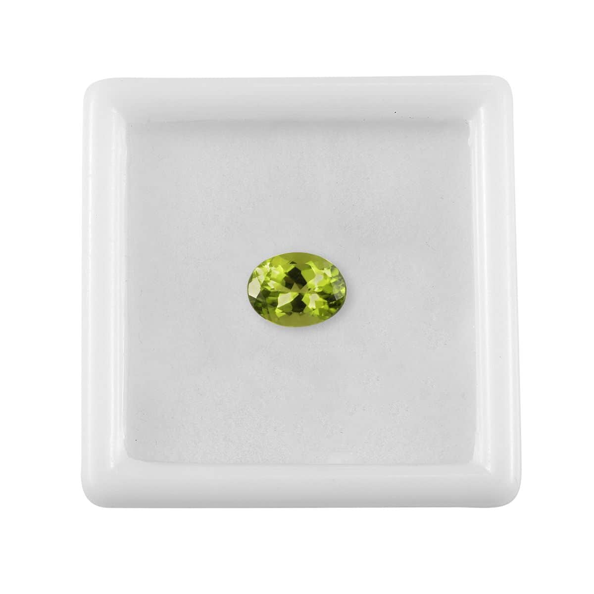 AA Peridot (Ovl 9x7 mm) 1.80 ctw | Loose Gem | Loose Gemstones | Loose Stones | Jewelry Stones image number 2