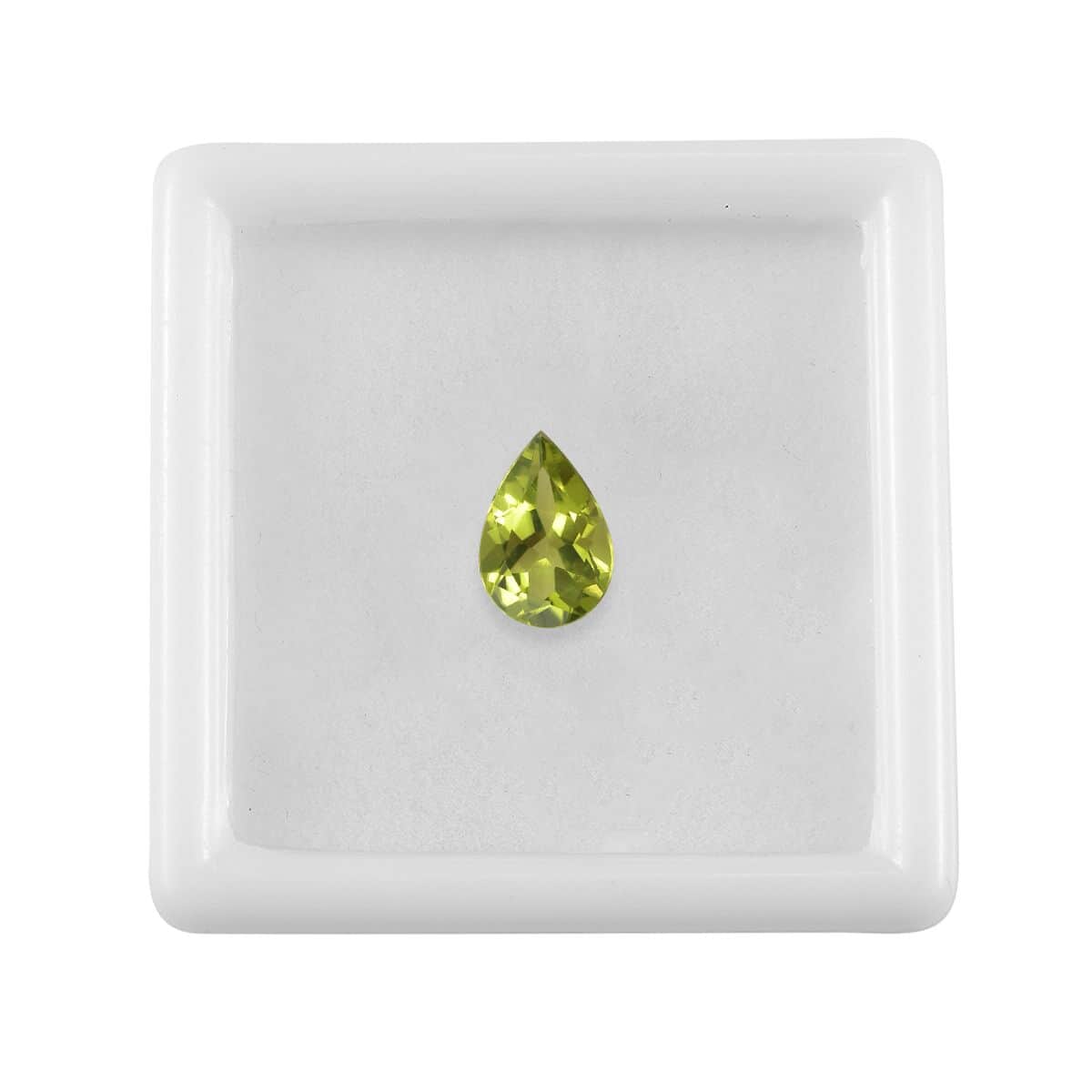 AA Peridot (Pear 9x6 mm) 1.16 ctw | Loose Gem | Loose Gemstones | Loose Stones | Jewelry Stones image number 2