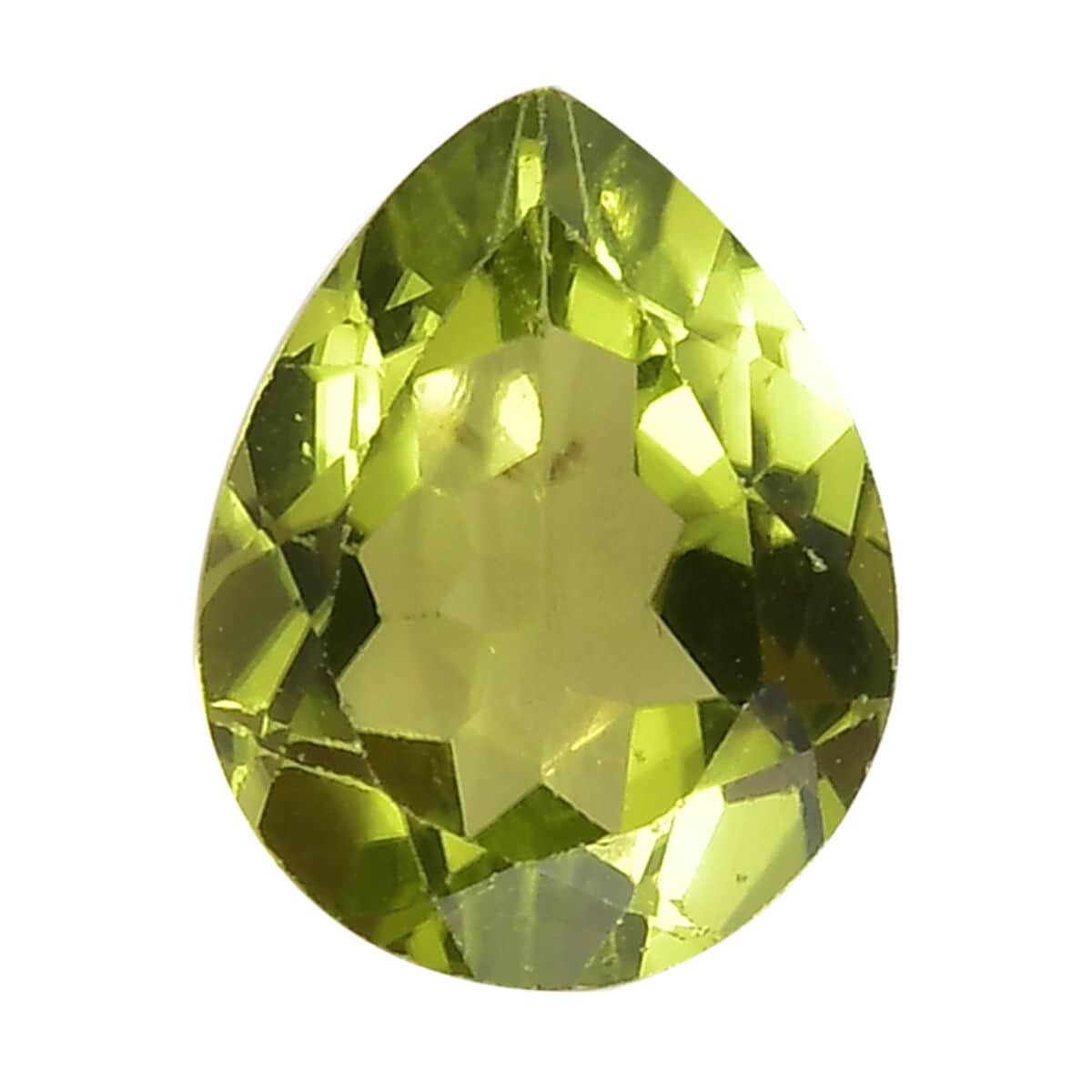 Peridot (Pear 9x7 mm) 1.48 ctw | Loose Gem | Loose Gemstones | Loose Stones | Jewelry Stones image number 0