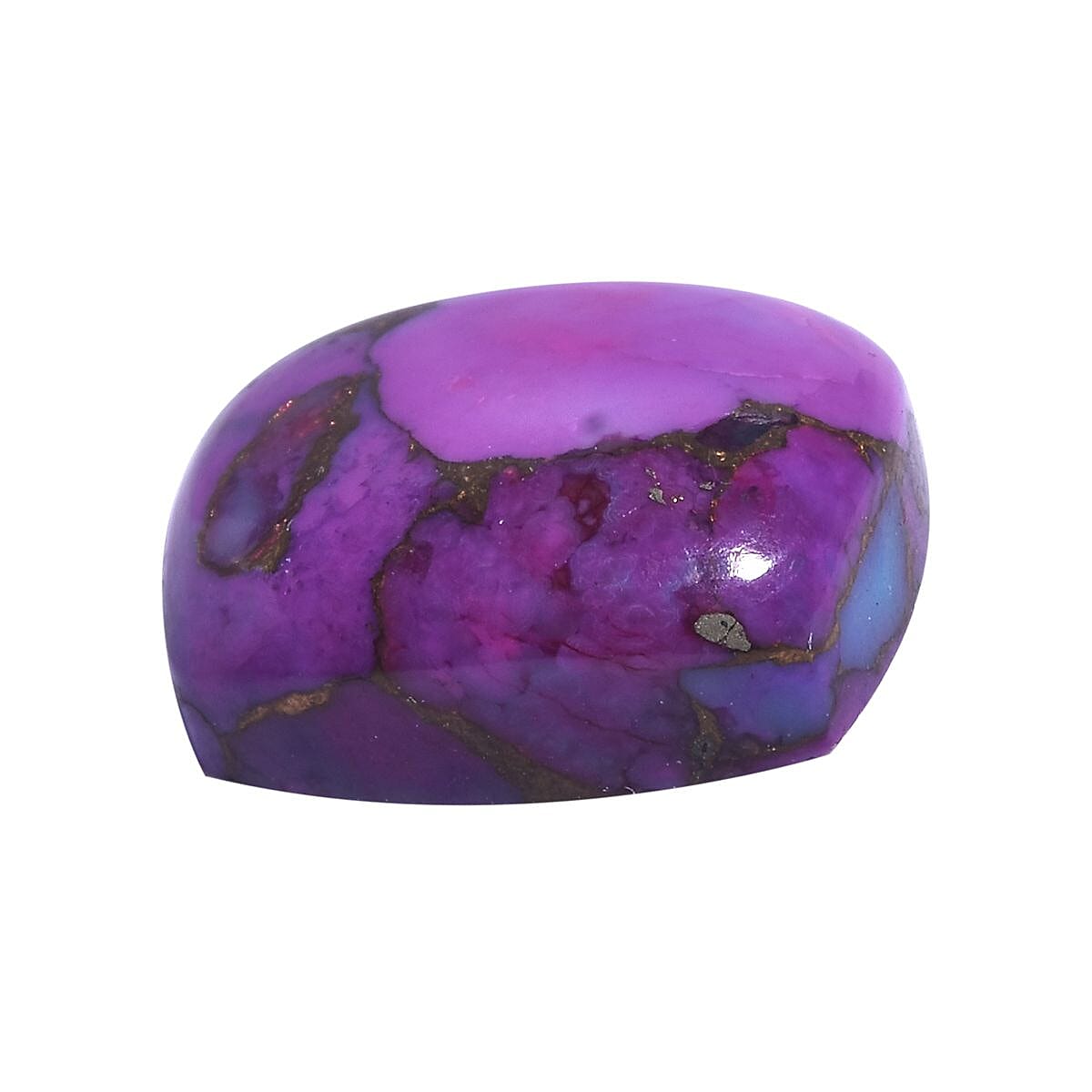 Mojave Purple Turquoise (Cush 12x10 mm) 4.41 ctw image number 1