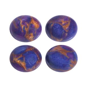 Mojave Purple Turquoise Set of 4 (Ovl 6x5 mm) 2.05 ctw