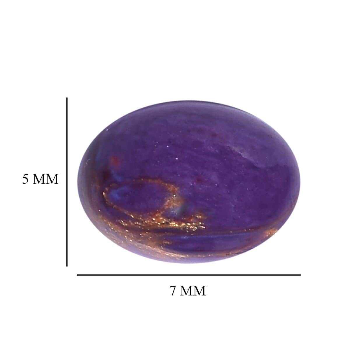 Mojave Purple Turquoise Set of 3 (Ovl 7x5 mm) 2.15 ctw image number 3