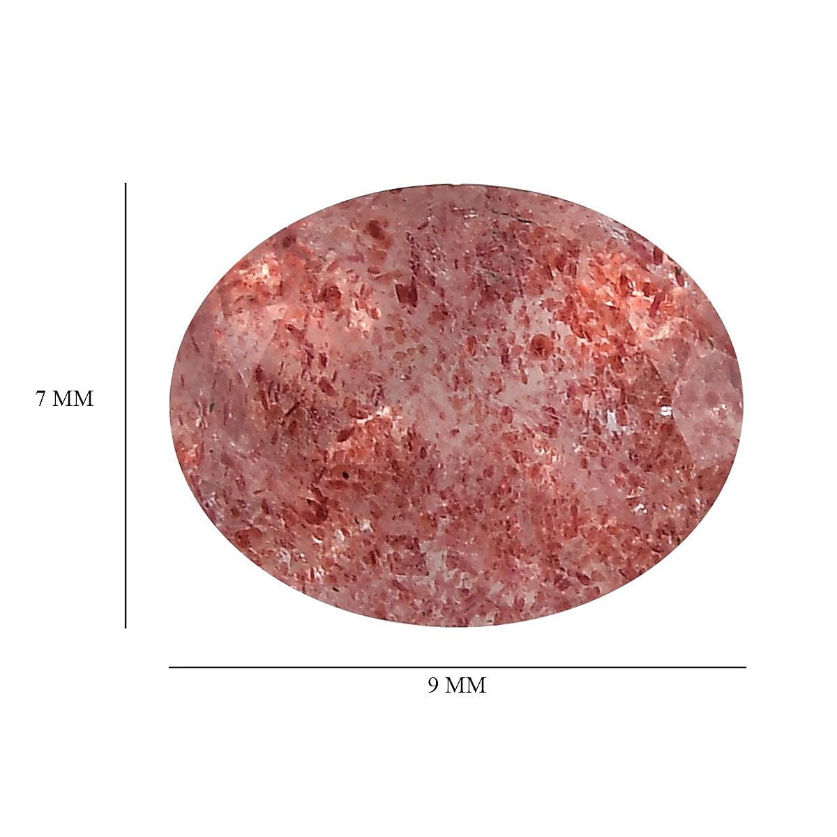 AA Natural Tanzanian Natronite (Ovl 9x7 mm) 1.53 ctw image number 3