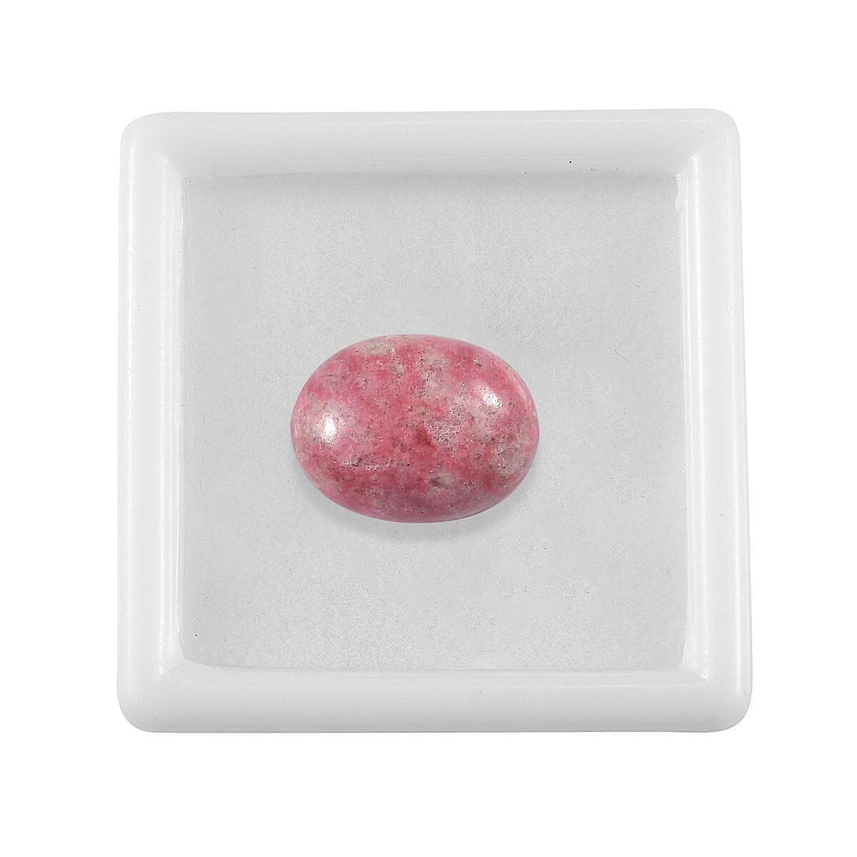 Norwegian Thulite (Ovl 16x12 mm) 9.97 ctw | Loose Gem | Loose Gemstones | Loose Stones | Jewelry Stones image number 2