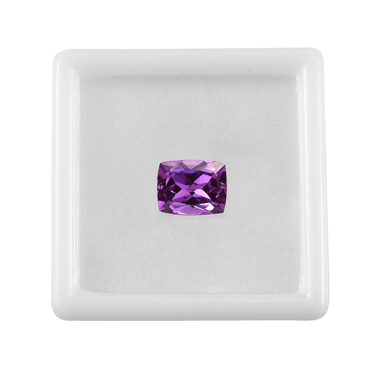 AA Created Purple Sapphire (Cush 10x8 mm) 4.78 ctw image number 2