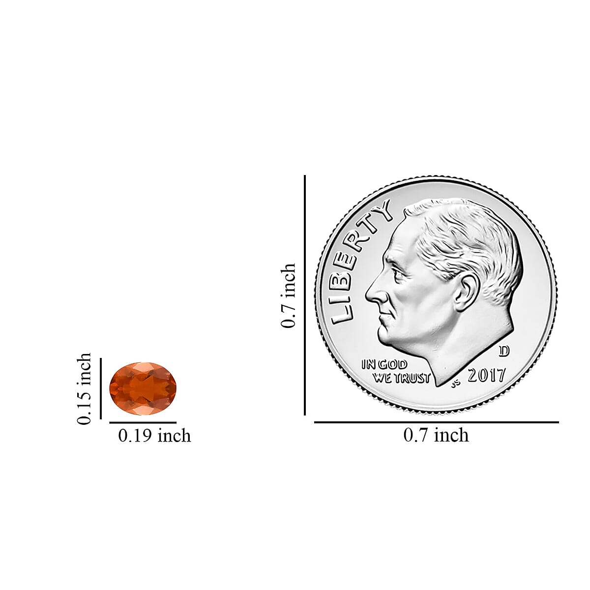 Jalisco Fire Opal (Ovl 5x4 mm) 1.18 ctw image number 2