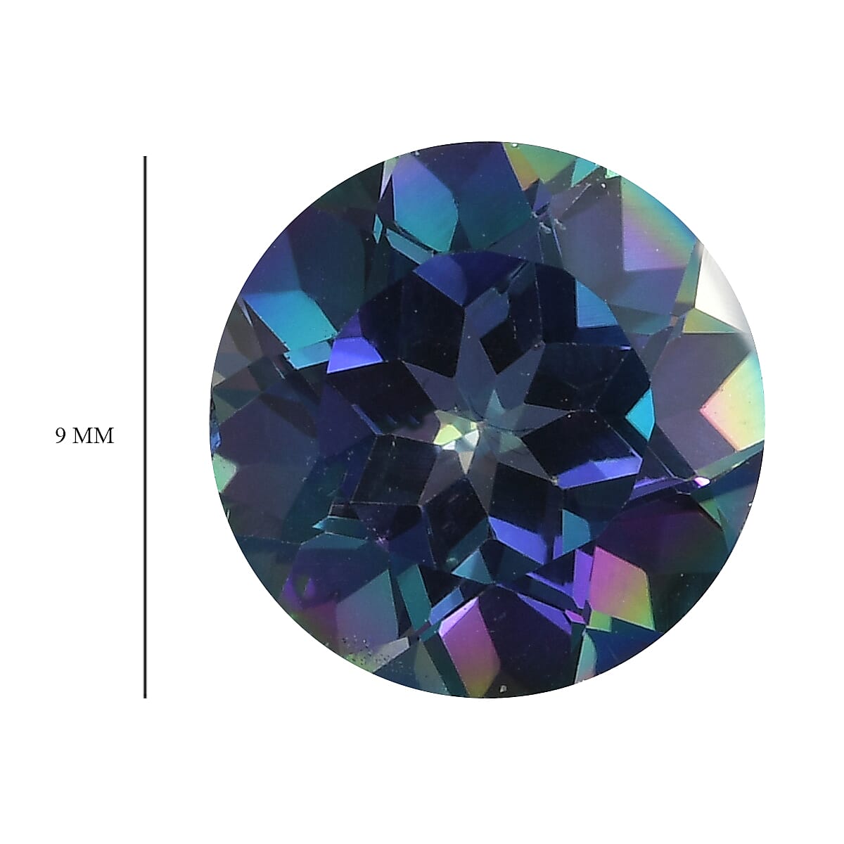 Verve Zing Mystic Topaz (Rnd 9 mm) 3.04 ctw image number 3