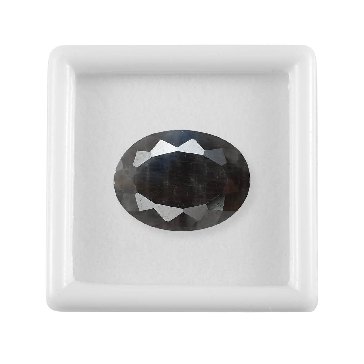 Silver Sapphire (Ovl 20x15 mm) 18.66 ctw image number 2