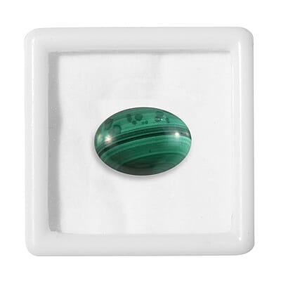 African Malachite (Ovl 7x5 mm) 1.19 ctw