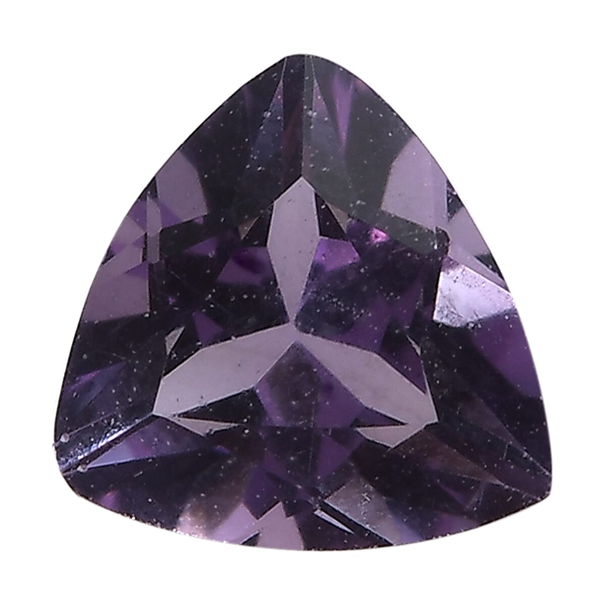 AA Rose De France Amethyst (Tril 5 mm) 0.34 ctw Loose Gemstone