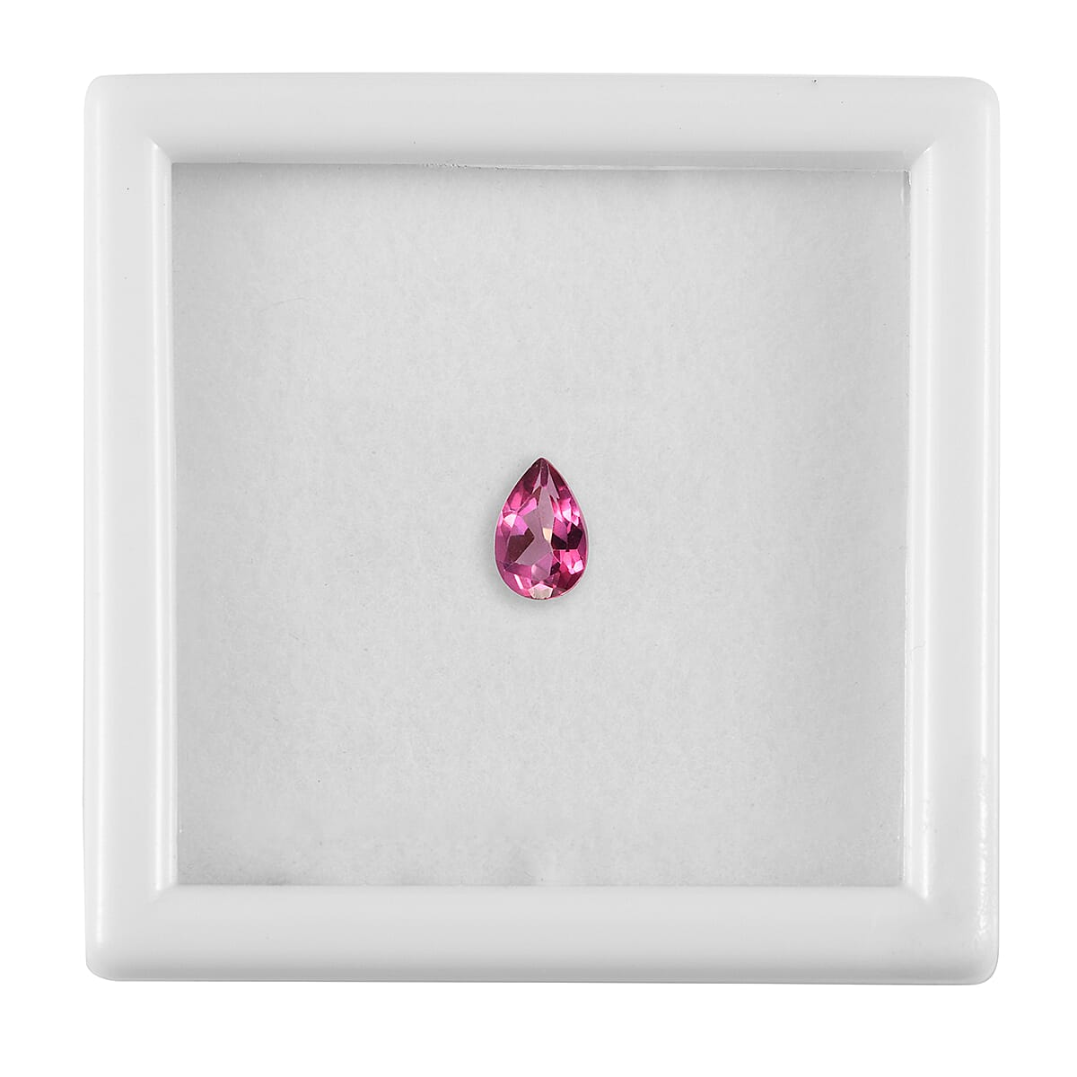 Pure Pink Mystic Topaz (Pear 6x4 mm) 0.40 ctw image number 2