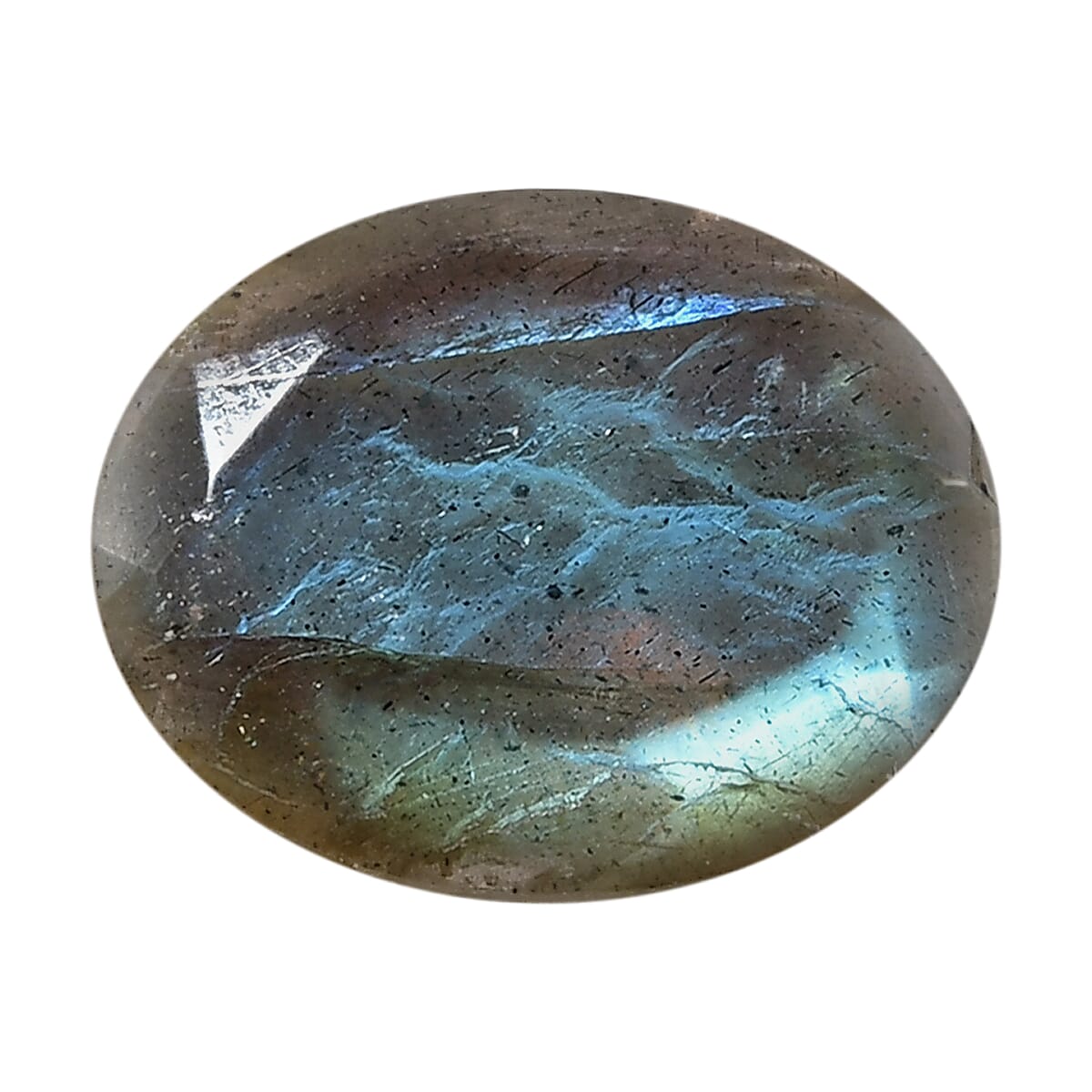 Malagasy Labradorite (Ovl 10x8 mm) 2.37 ctw