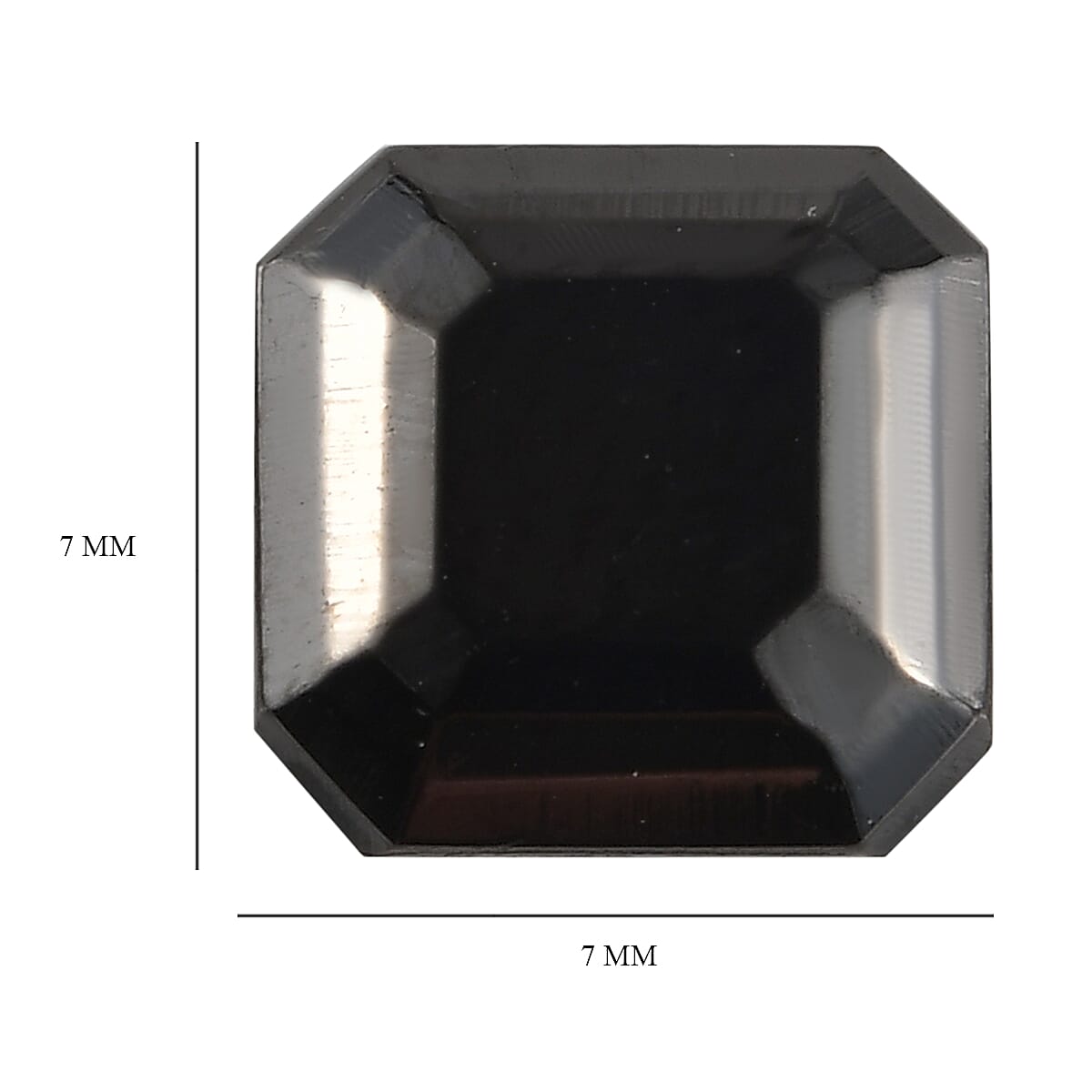 Elite Shungite (Oct 7x7 mm) 0.90 ctw image number 3