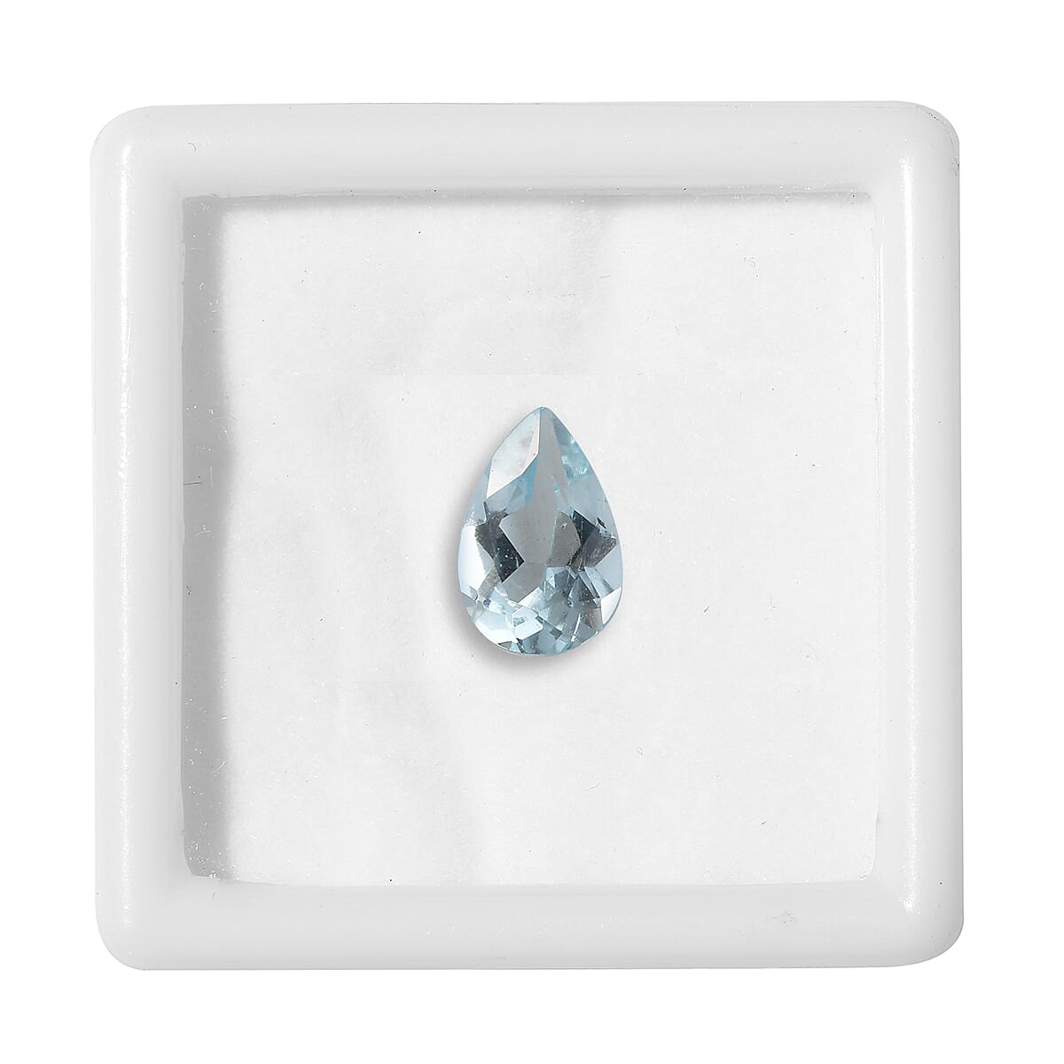 AA Espirito Santo Aquamarine (Pear 6x4 mm) 0.35 ctw image number 2