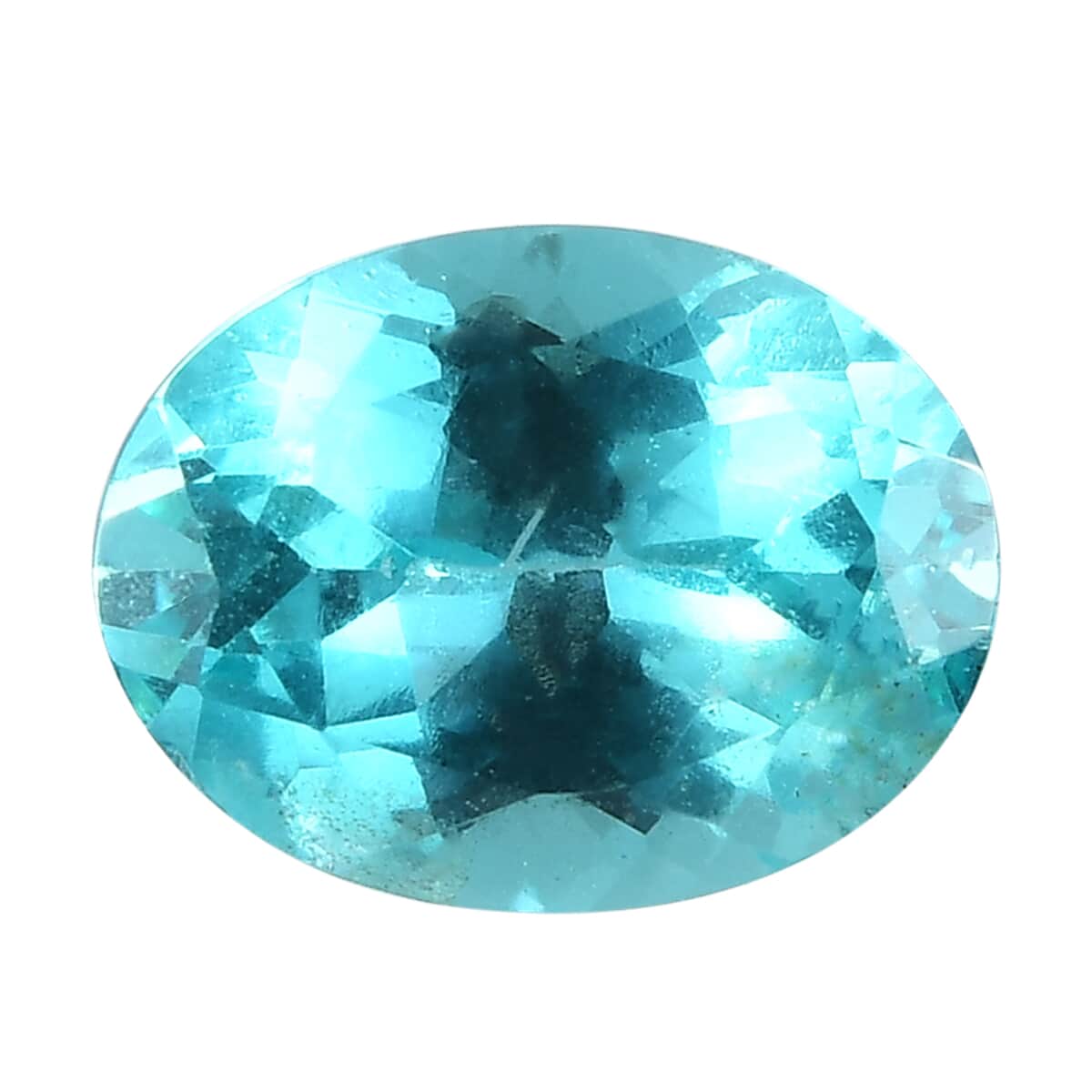 AA Madagascar Paraiba Apatite (Ovl 8x6 mm) 1.25 ctw