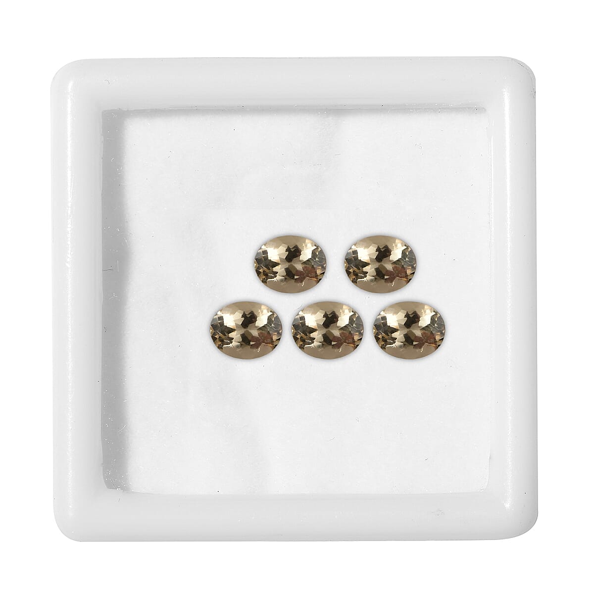 Marialite Set of 5 (Ovl 5x4 mm) 1.52 ctw image number 2