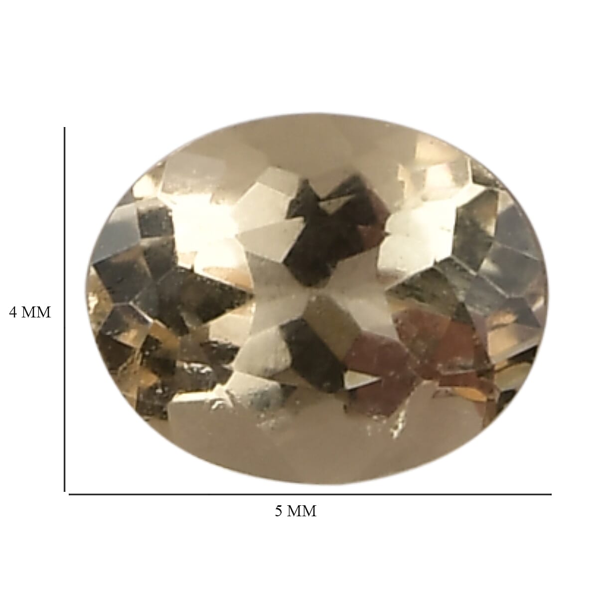 Marialite Set of 5 (Ovl 5x4 mm) 1.52 ctw image number 3