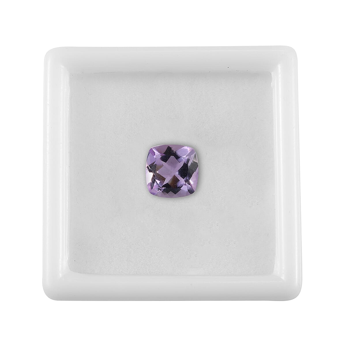 Rose De France Amethyst (Cush 6x6 mm) 0.82 ctw image number 4