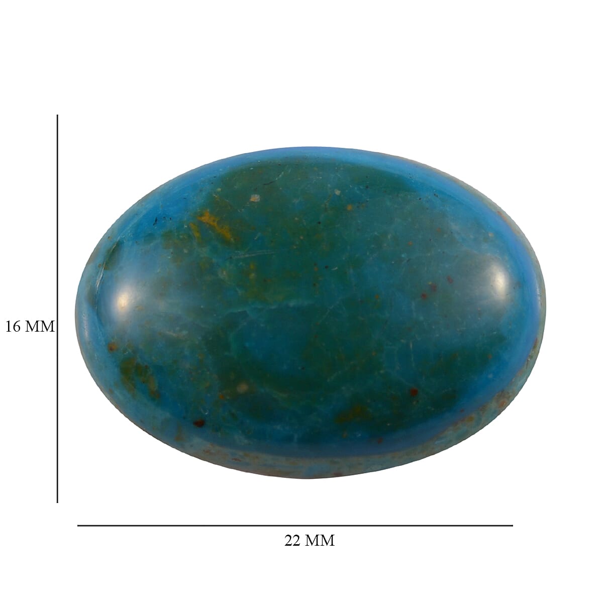 Opalina (Ovl 22x16 mm) 13.90 ctw image number 3