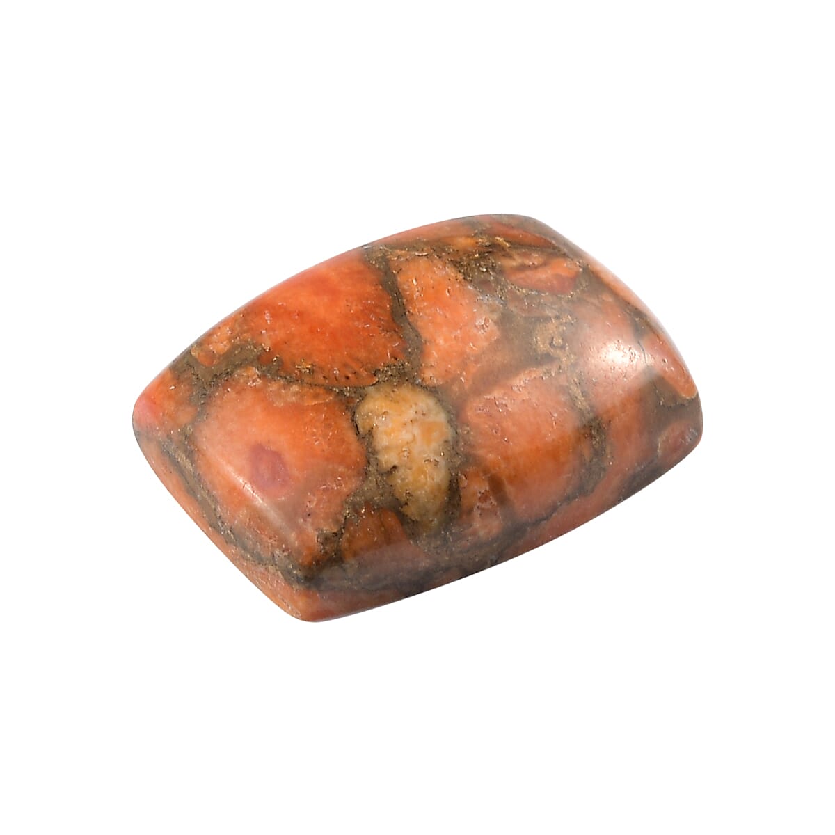 Mojave Orange Turquoise (Cush 16x12 mm) 7.01 ctw image number 1