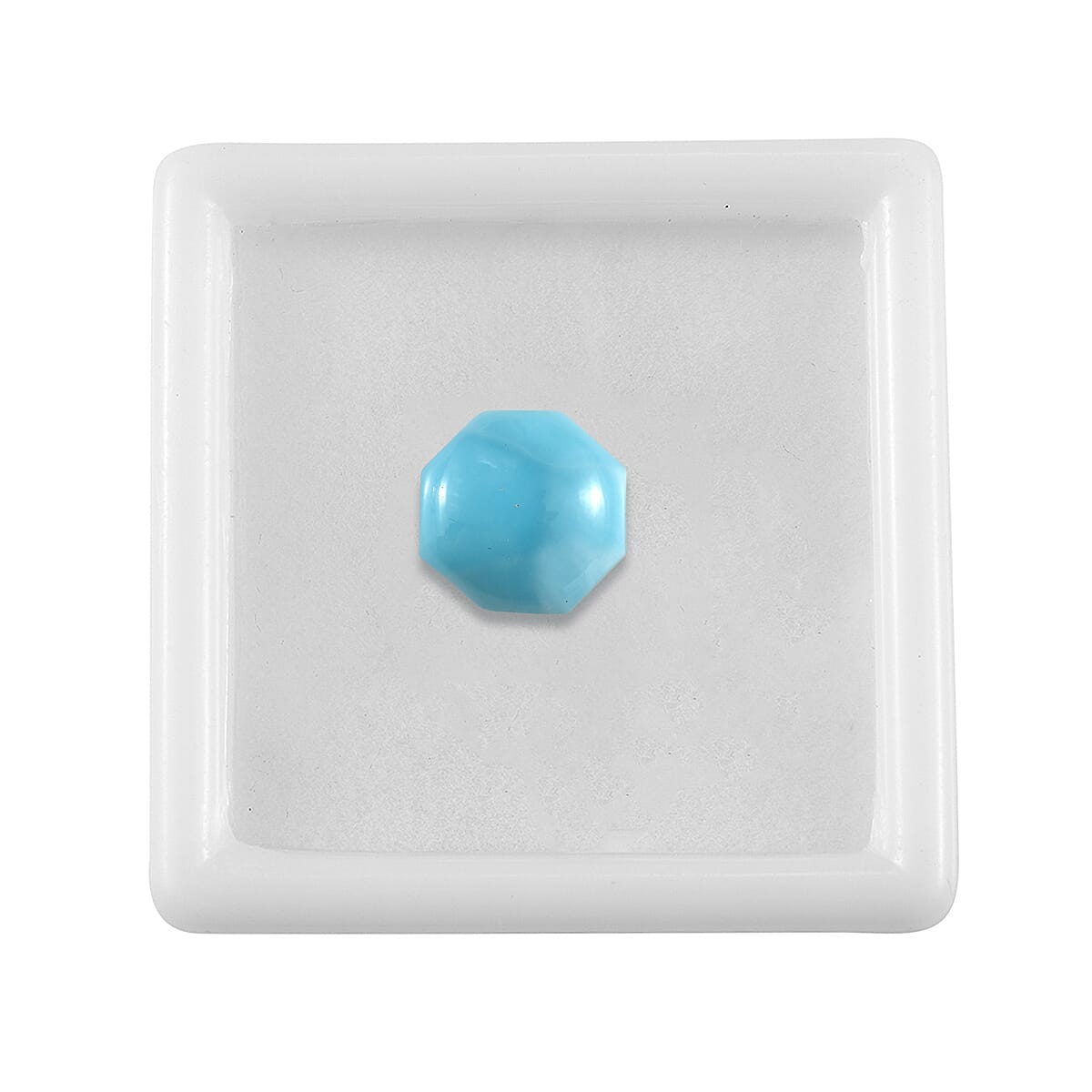 AAA Larimar (Octillion 10 mm) 3.91 ctw Loose Gemstone