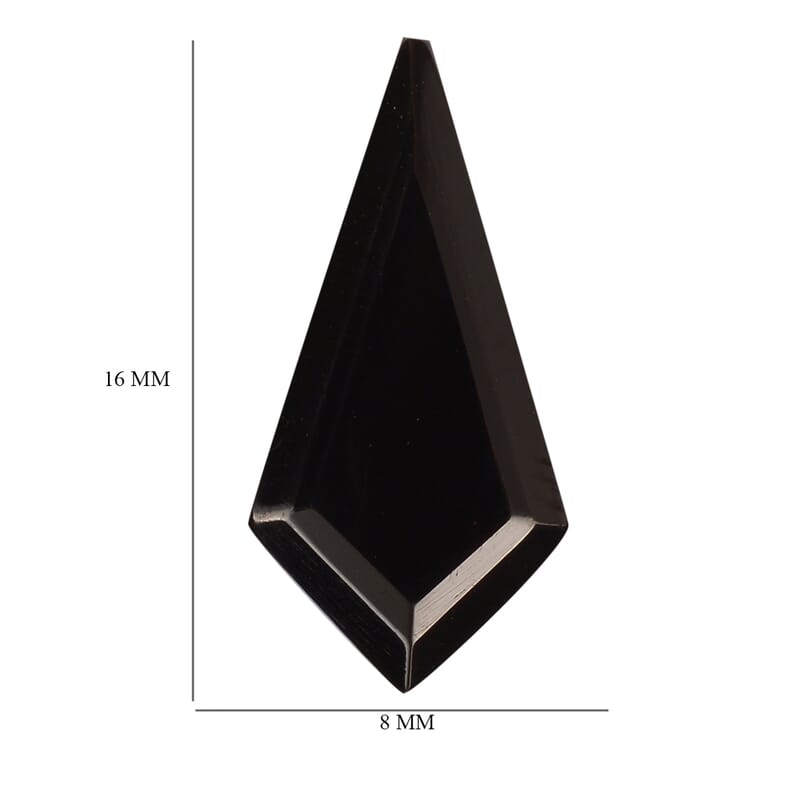 Elite Shungite (Kite 16x8 mm) 1.40 ctw