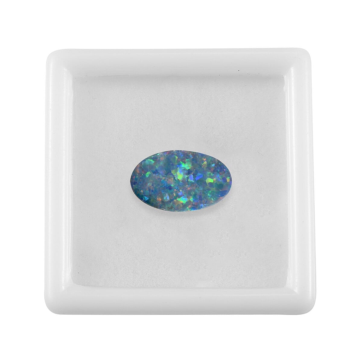 Boulder Opal Triplet (Ovl 18x11 mm) 6.36 ctw
