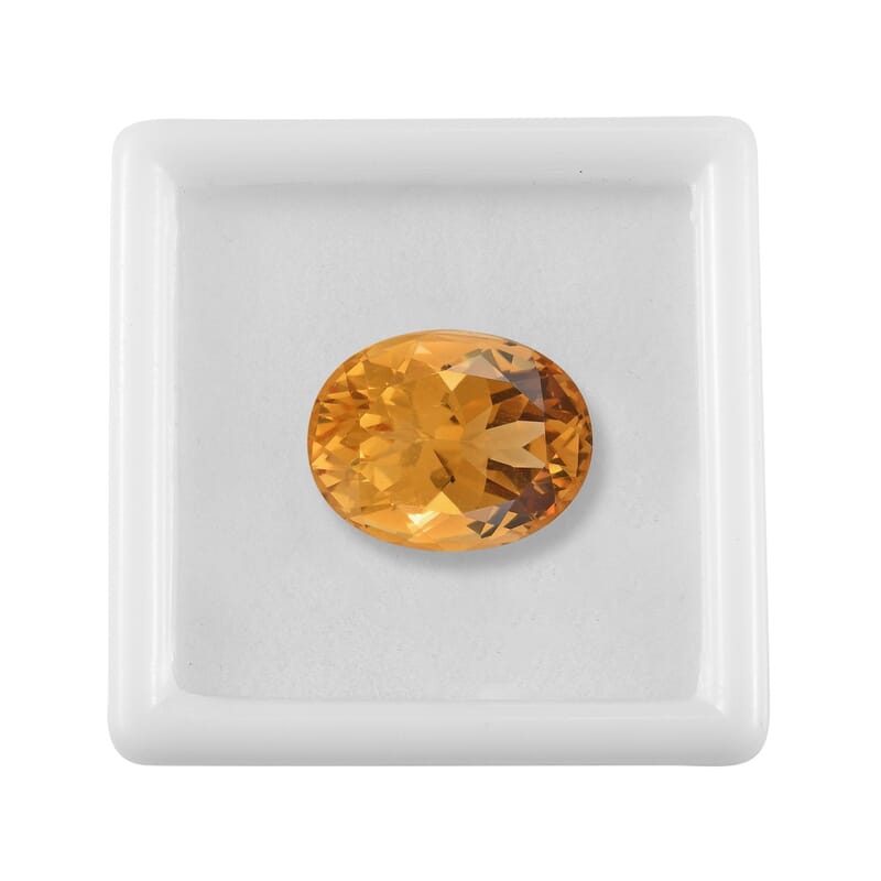 AA Brazilian Citrine (Ovl 18x14 mm) 15.16 ctw
