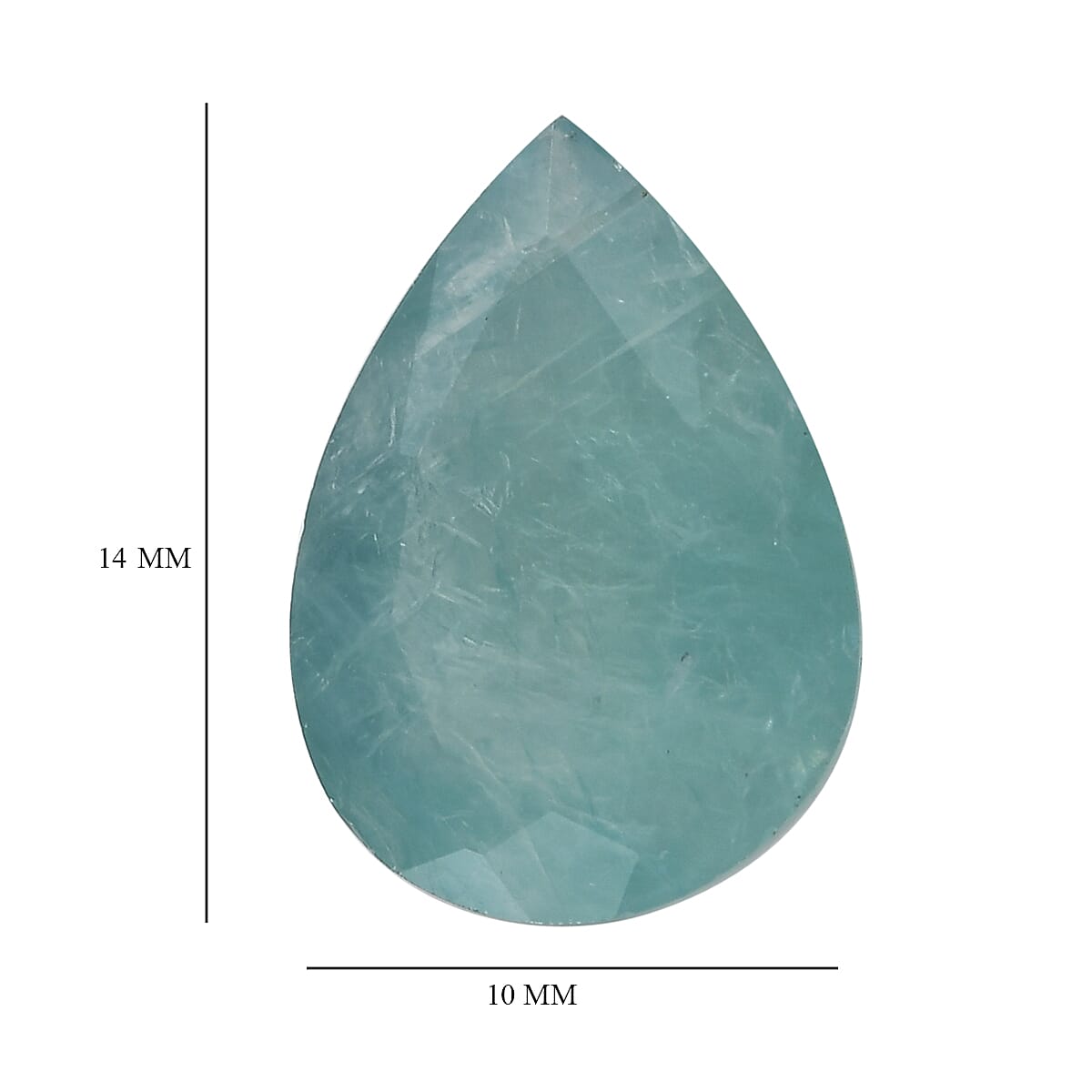 Grandidierite (Pear 14x10 mm) 4.68 ctw image number 3