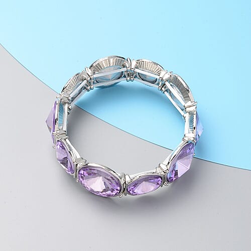 Purple Glass / 7 inches - Product card gallery slide 2 (9431175856383)