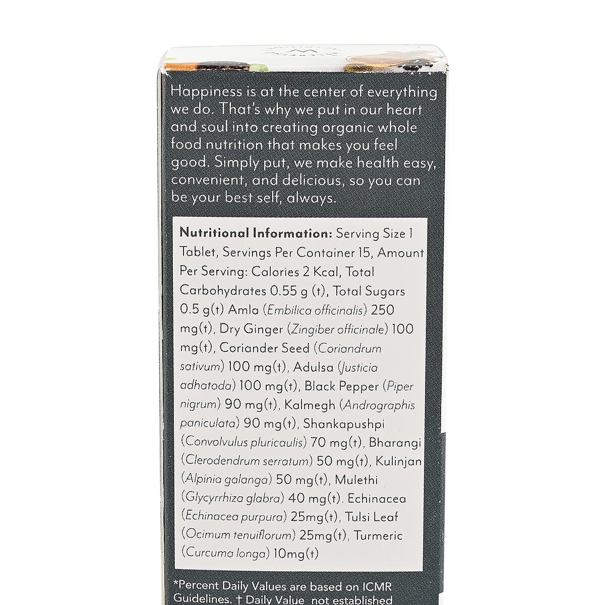 Wellbeing Nutrition Grandma's Kadha Herbal Healing (15 Water Soluble Tablets) image number 3