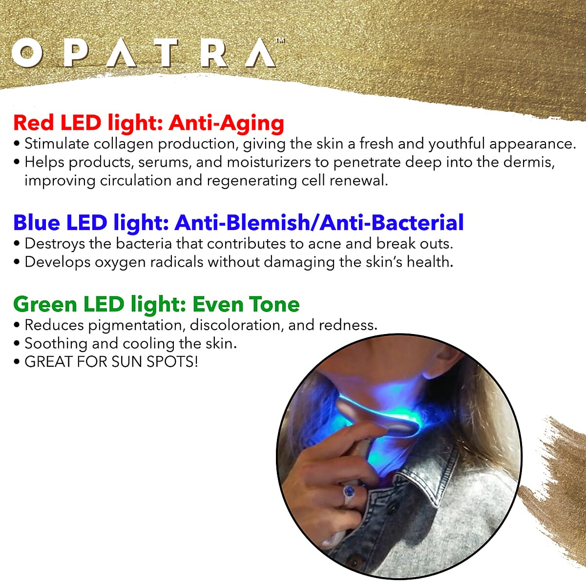 Opatra Skincare Synergy Neck Device & Opatra Chin Tastic Mask image number 3