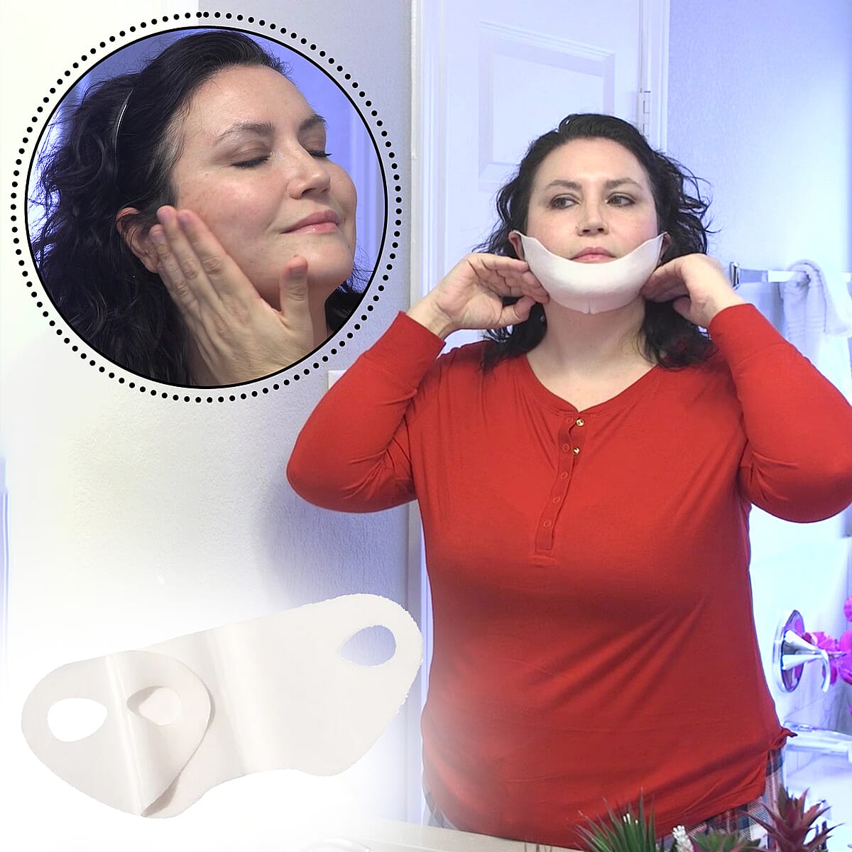 Opatra Skincare Synergy Neck Device & Opatra Chin Tastic Mask image number 4