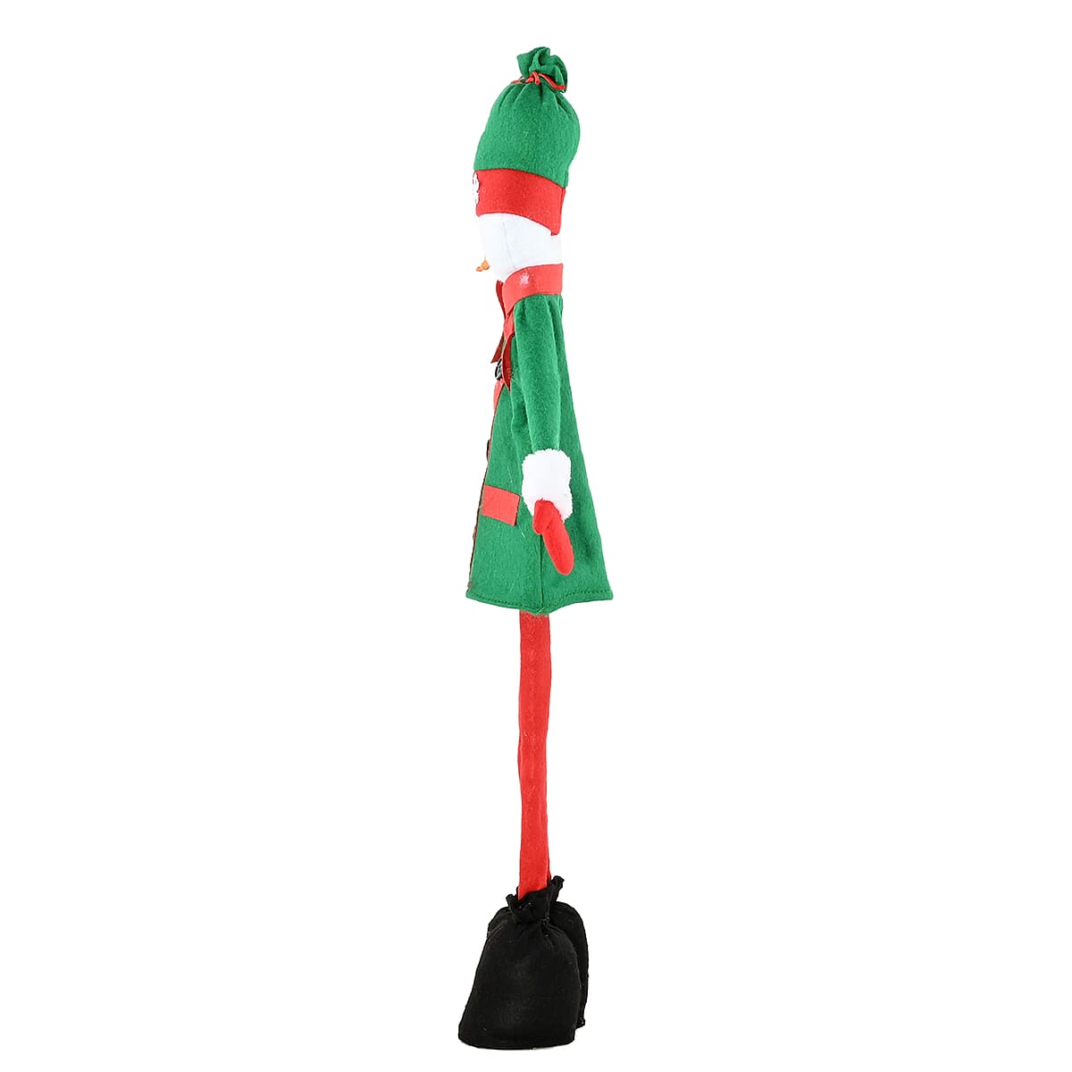 Decorative Standing Plush Snowman image number 4