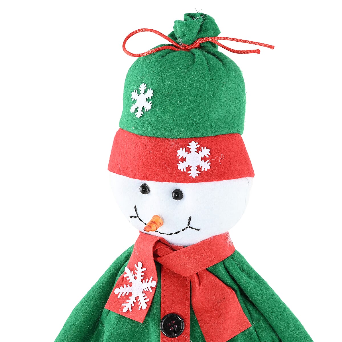 Decorative Standing Plush Snowman image number 5