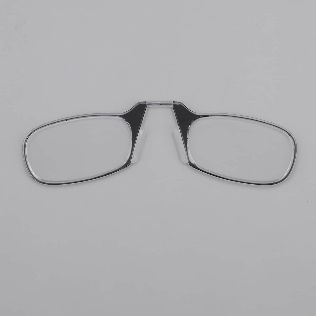 Feather Light Reading Glasses with a Flat Case - Black (Degree 1.0) image number 0