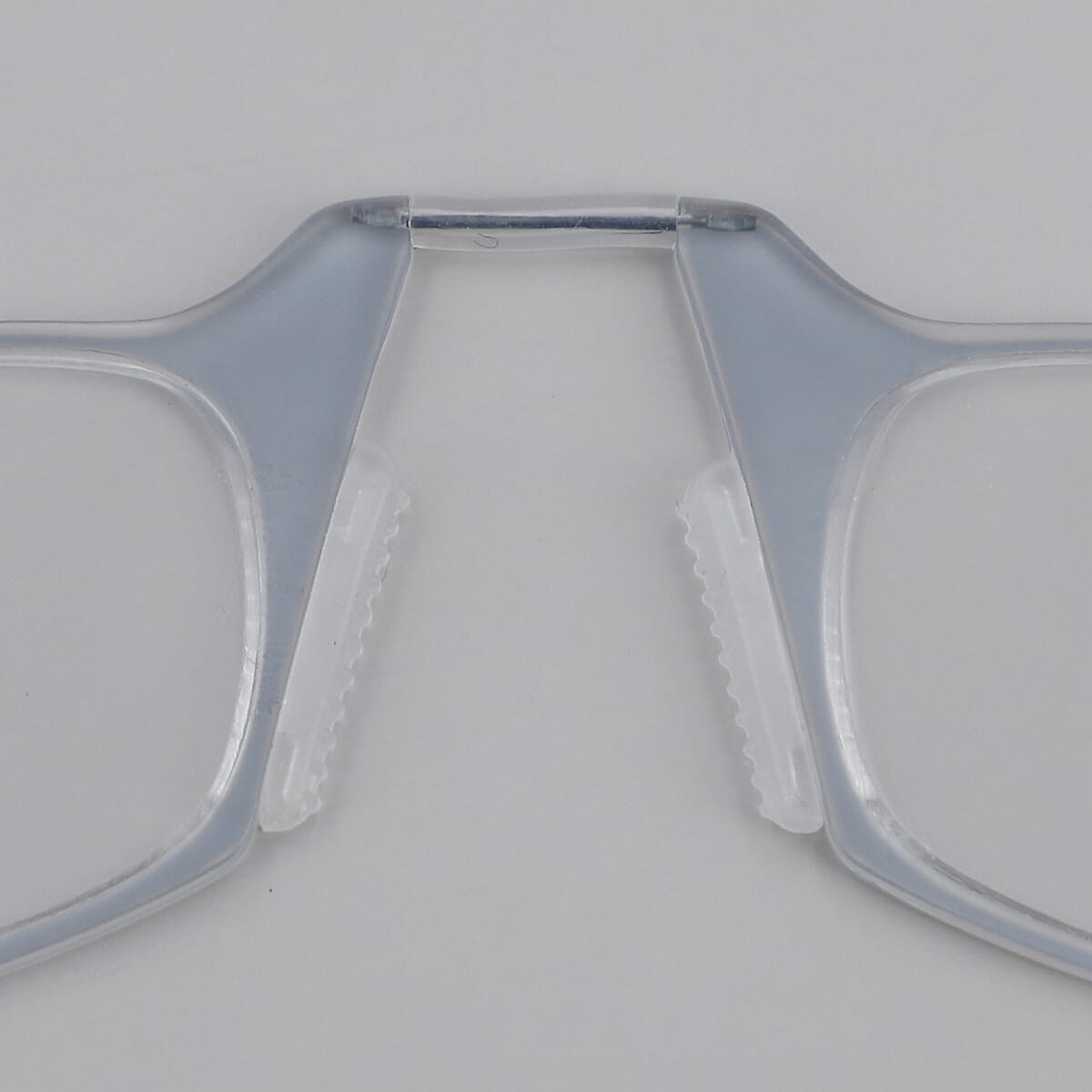 Feather Light Reading Glasses with a Flat Case - Grey (Degree 1.5) image number 4