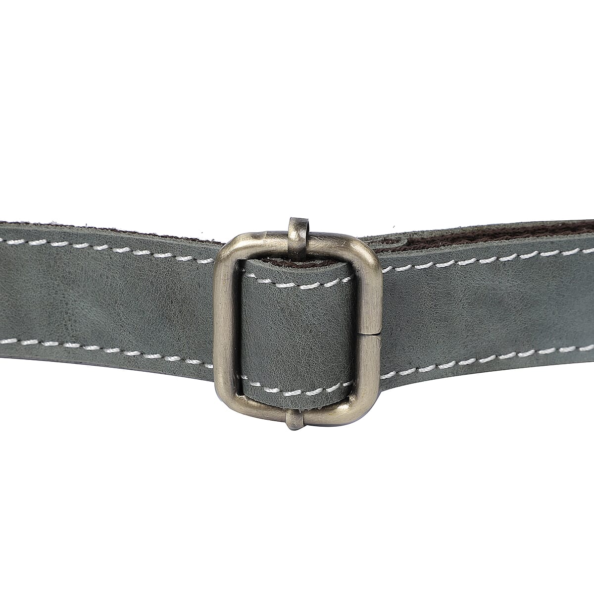 Brown Genuine Leather Leaves Embossed Pattern Crossbody Bag with Handle Drop and Shoulder Strap image number 6