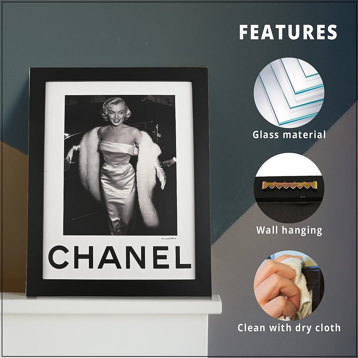 Marilyn Monroe Premiere of Call Me Madame  Chanel 14x18 framed Print image number 2