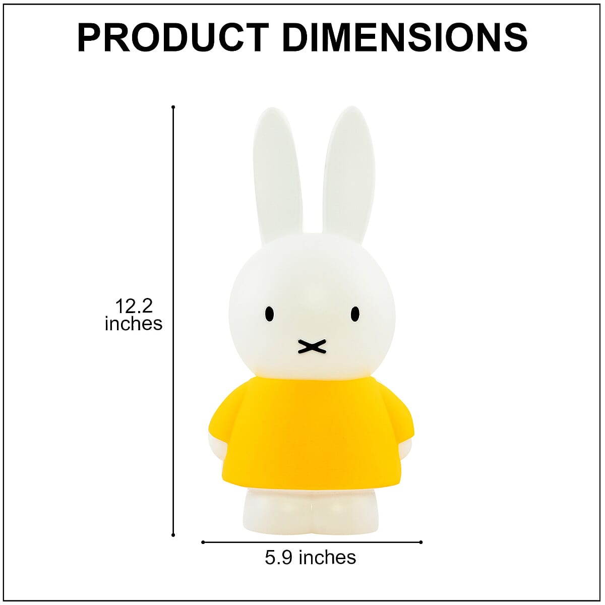 Miffy Lamp -Yellow image number 3