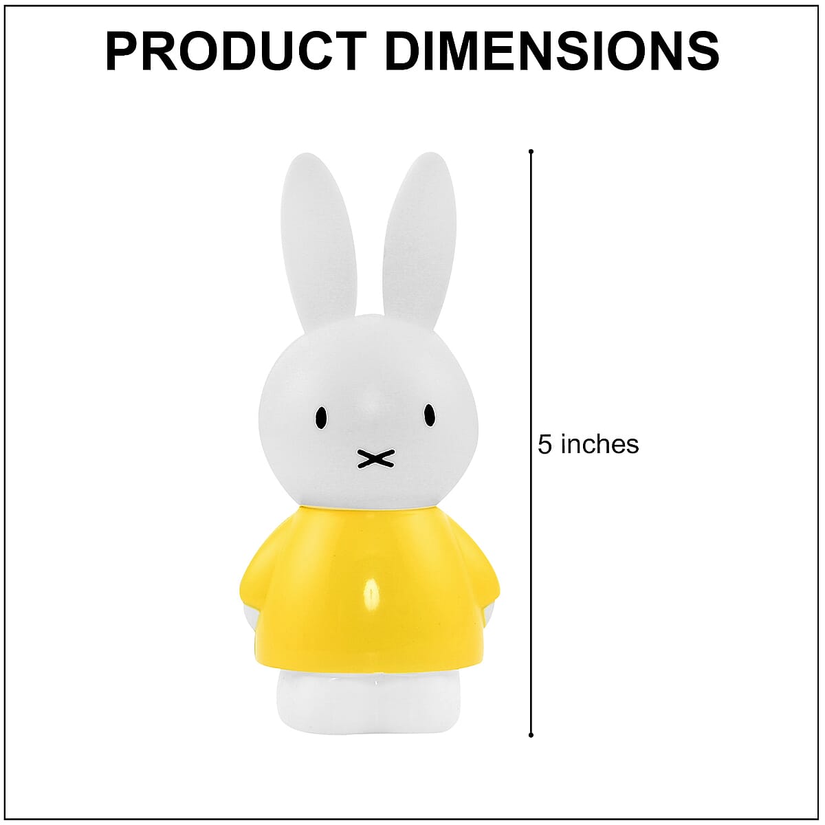 Miffy 5 Night Light -Yellow image number 3
