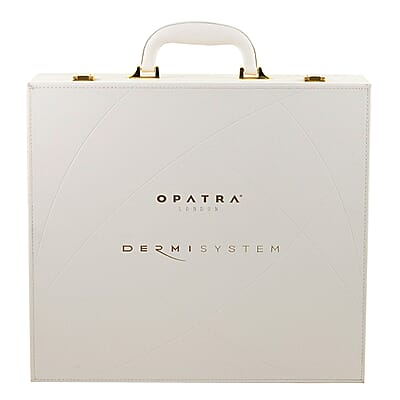 Opatra DermiSystem Case With Anti Aging tools- Dermieye, Dermineck, Dermisonic And Opatra Aloe Vera Peeling Gel With Lifetime Warranty
