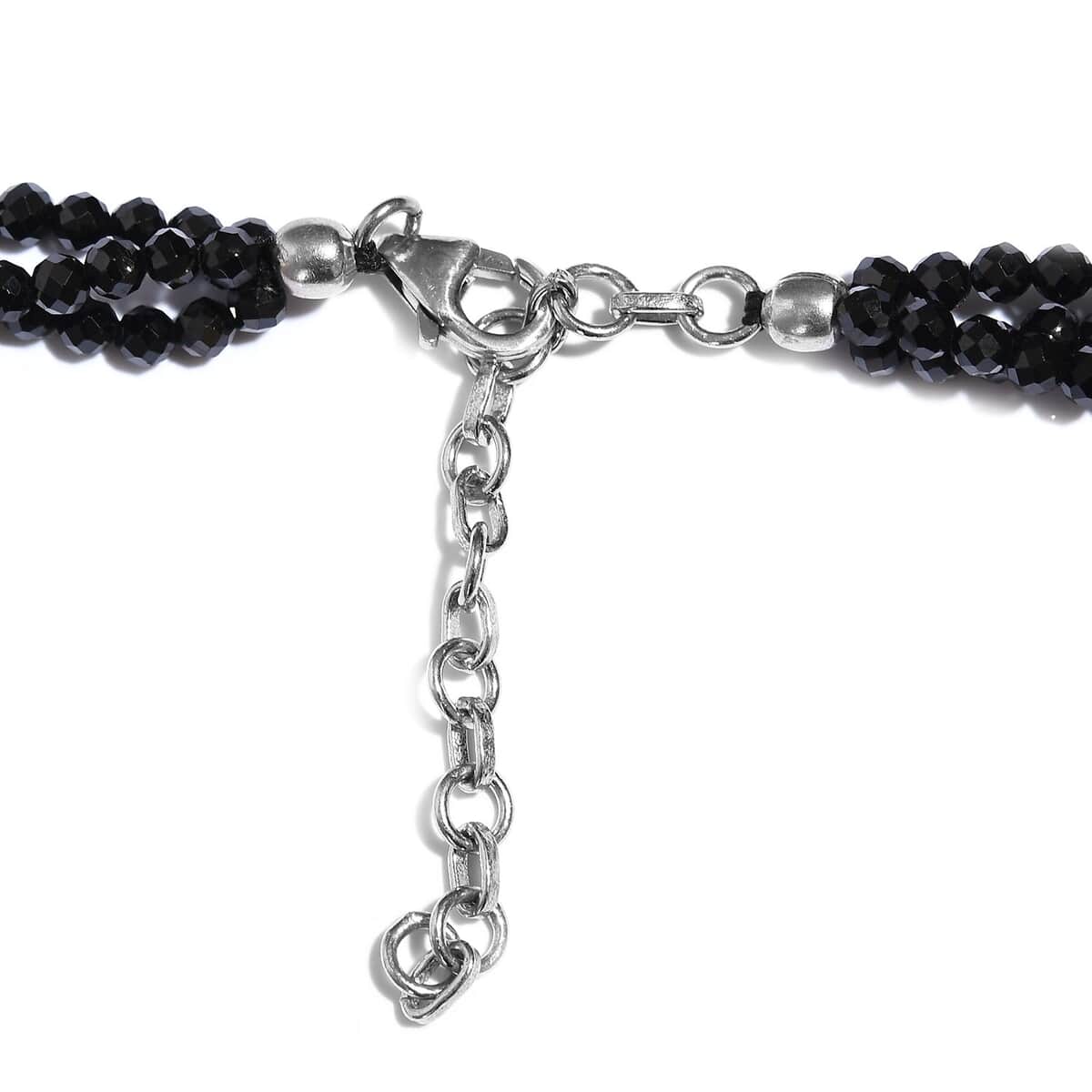 Buy wholesale Necklaces - Pack Of 12 Stainless Steel Necklaces 5 Black  Beads - 17850