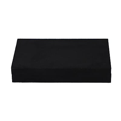 Black Velvet Jewelry Box with Anti Tarnish Lining & Lock, Anti Tarnish Jewelry Case, Jewelry Organizer, Jewelry Storage Box (8 Necklace Hooks, 8 Earrings/Pendant Sections and 10 Rings Slots)