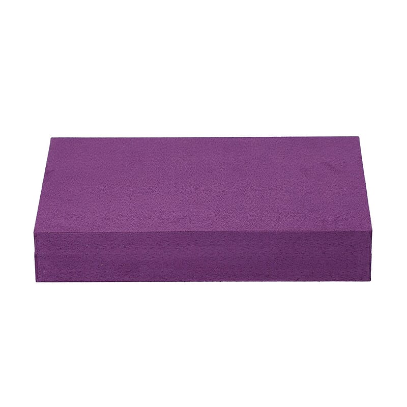 Purple Velvet Jewelry Box with Anti Tarnish Lining & Lock, Anti Tarnish Jewelry Case, Jewelry Organizer, Jewelry Storage Box (8 Necklace Hooks, 8 Earrings/Pendant Sections and 10 Rings Slots)