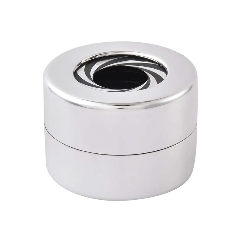 Jade Sponge & Black Flannelette Jewelry Box