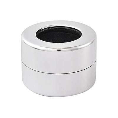 Jade Sponge & Black Flannelette Jewelry Box